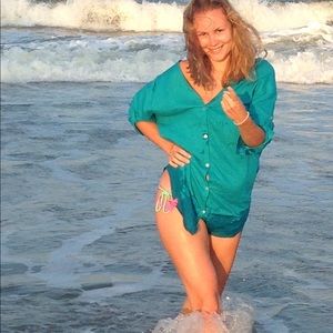 Beach coverup shirt